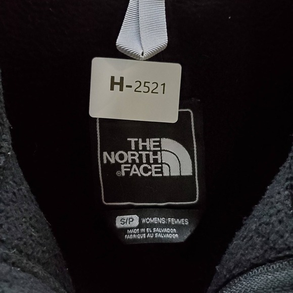 The North Face Women Jacket‎ Small Black Polartec Logo Full Zip Mock Neck - Picture 9 of 9